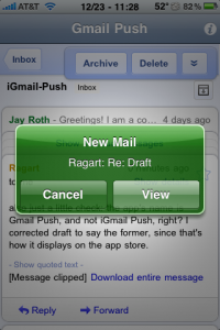 Gmail Push