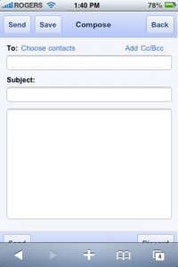 Gmail web app