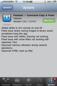 Pastebot 1.0.5 Pastebot 1.0.5