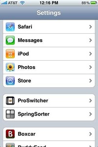 ProSwitcher iPhone app-switching app