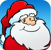 Santas Run iPhone app Santas Run iPhone app