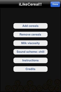 iLikeCereal iPhone app iLikeCereal iPhone app