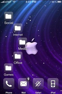 Space Apple iPhone wallpaper Space Apple iPhone wallpaper