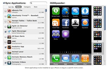 arranging iPhone apps in iTunes