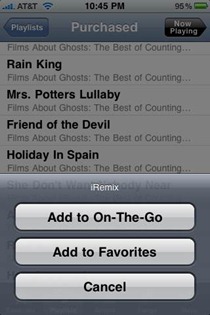 iRemix app for iPhone iRemix app for iPhone