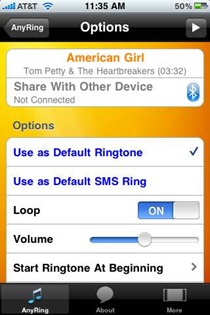 AnyRing iPhone ringtone maker app AnyRing iPhone ringtone maker app