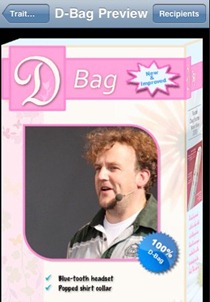 D- Bag Spotter iPhone app