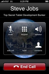 iPhone fake call app