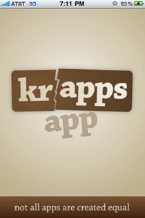 KRAPPS iPhone app