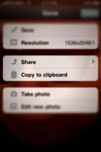 Photogene Copy to Clipboard