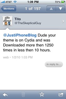 JAiB iPhone theme JAiB iPhone theme