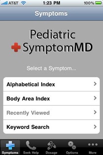 PediatricSymptomMD for iPhone PediatricSymptomMD for iPhone