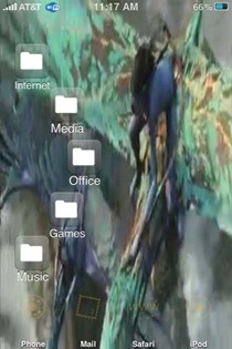 Avatar iPhone theme with video Avatar iPhone theme with video