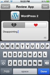 WordpressDisappointing WordpressDisappointing