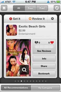 Chomp's bad recommendations
