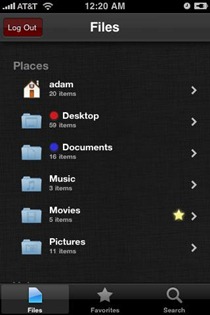 Here File File iPhone app Here File File iPhone app