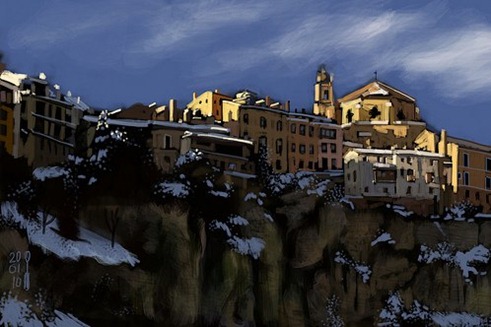 Iglesia de San Pedro, Cuenca by la legra negra Iglesia de San Pedro, Cuenca by la legra negra