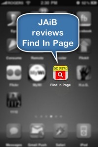 find in page