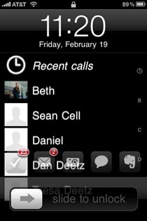 Front Contacts jailbreak app