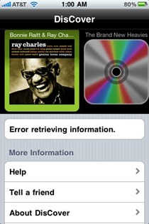 DisCover app