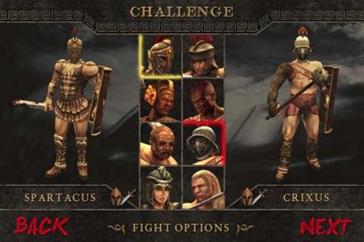 Spartacus Blood and Sand iPhone app Spartacus Blood and Sand iPhone app