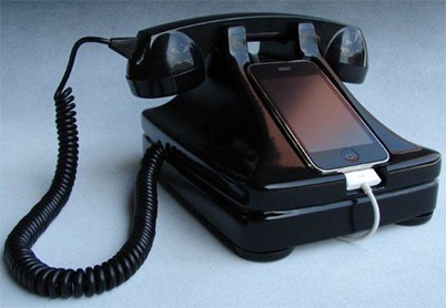 iRetrofone iPhone dock