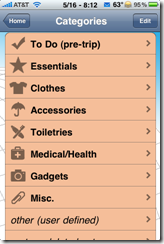 Packing Categories