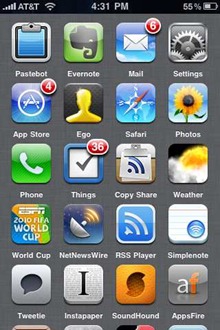 QuickLauncher iPhone jailbreak app