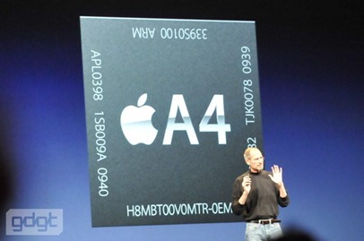 A4 chip for iPhone 4