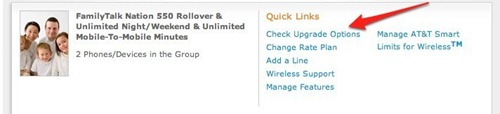 AT&T iPhone upgrade options