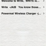 Write for iPhone2