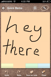 awesome note handwriting