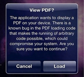PDF Loading Warner app