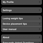 All-in Settings screen
