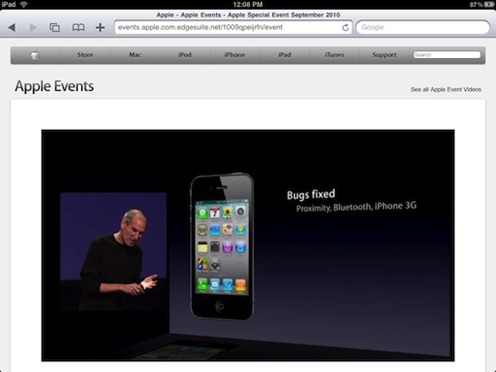 iOS 4.1 bug fixes
