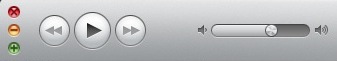 iTunes 10 traffic light