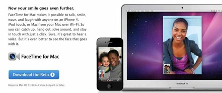 FaceTimeforMacBeta