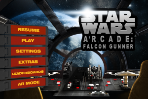 Falcon Gunner Main Menu