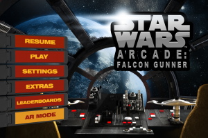 Falcon Gunner Main Menu AR Mode