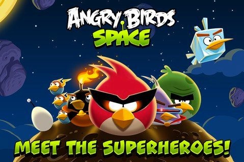 Angry Birds on Angry Birds Space The Much Anticipated Latest New Fork Of The All