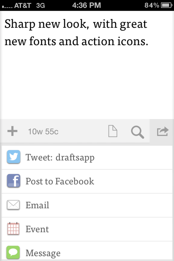 Drafts 2.0